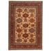 White 59 x 47 x 0.375 in Area Rug - Bungalow Rose Rectangle Margalit Wool Area Rug Wool | 59 H x 47 W x 0.375 D in | Wayfair