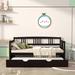 Red Barrel Studio® Bensinger Slat Bed Wood in Brown | 35.4 H x 42.3 W x 78.2 D in | Wayfair D90BD82268D847C6B08F101035707234