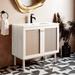 Swiss Madison 36" Free Standing Single Bathroom Vanity w/ Ceramic Top Ceramic | 32.48 H x 36 W x 17.87 D in | Wayfair SM-BV663W