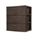 Sterilite 25306P01 Spacious 3-Drawer Wide Weave Design Storage Tower Plastic in Brown | 24 H x 15.88 W x 21.89 D in | Wayfair 25306P01F