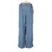 American Eagle Outfitters Casual Pants - Mid/Reg Rise: Blue Bottoms - Women's Size X-Small