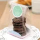 Cookie Candy Bread Plastic Self Stand Packing Bags Clear Party Gift Chocolate Wedding Bags 20pcs/lot
