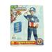 Pre-owned Marvel Boys Blue | Red Captain America Costume size: 18-24 Months