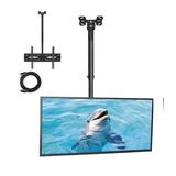 TV Mount 72 Inch Ceiling TV Mount - Swivel and Tilting Vertical VESA Universal Mounting Bracket Mounts 32 to 72 Inch HDTV LED LCD Plasma Flat Screen Television Up to 110 lbs
