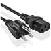 Listed] 8 Feet Long AC Power Cord Compatible With HFS Bill Worldwide Currency Cash Counting Machine UV & MG Counterfeit