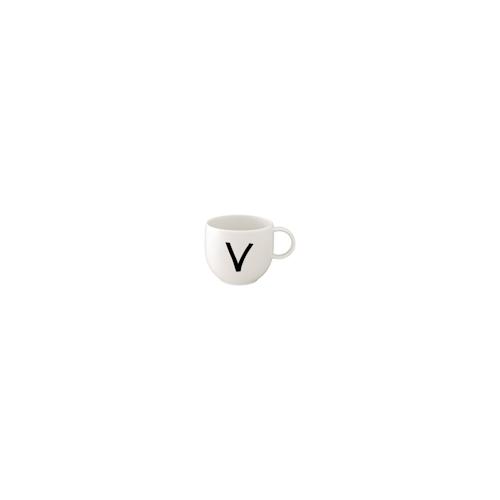 like. by Villeroy & Boch LETTERS Kaffeebecher ‚V‘ 330 ml