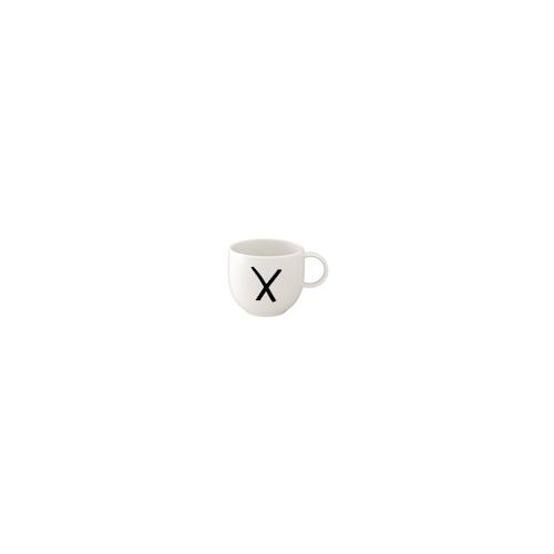 like. by Villeroy & Boch LETTERS Kaffeebecher ‚X‘ 330 ml