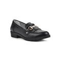 Women's Galeena Casual Flat by Cliffs in Black Smooth (Size 8 M)