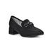 Women's Quinbee Pump by Cliffs in Black Suede (Size 8 M)