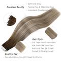 Tape In Hair 100% Real Remy Human Hair Extensions 20 Pcs 50G Seamless Tape On Hair Machine Made 18p613 22 inches#20 pcs 50g