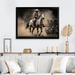 Foundry Select Western Wild West Show On Canvas Print Canvas, Cotton | 12 H x 20 W x 1 D in | Wayfair 2033A73230384EE3B806DC306F381883