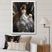 Everly Quinn Wedding Bride Elegance Framed On Canvas Print Plastic | 44 H x 34 W x 1.5 D in | Wayfair 59532B0B11104B28834FC4F252502910