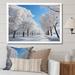 Wade Logan® Bronti Winter Frosty Canopy II Framed On Canvas Print Plastic | 34 H x 44 W x 1.5 D in | Wayfair 3DFD004CDFFE4A0AB9B15BBE9C80036A