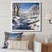 Loon Peak® Winter River Natures Fountain - Print on Canvas Canvas, Cotton | 30 H x 30 W x 1 D in | Wayfair 8F3B4CDF97C64E88A42777C7E05C4534