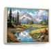 Millwood Pines Colorado Mountain Senerity I Plastic | 34 H x 44 W x 1.5 D in | Wayfair F7050AA6A0E14703AF186DDFFD910ADB