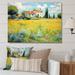 Winston Porter Vangogh The Yellow House In Arles I Framed On Canvas by Vincent Van Gogh Painting Canvas, Cotton | 12 H x 20 W x 1 D in | Wayfair