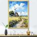 Highland Dunes Wind Turbines In Wind Farm III Framed On Canvas Print Canvas, Cotton | 20 H x 12 W x 1 D in | Wayfair