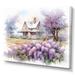 One Allium Way® Purple Ang Gray Lilac At The Farm Canvas, Cotton in Pink | 12 H x 20 W x 1 D in | Wayfair 7D4401E5CE3D4AA28905250C02ABEB8E
