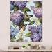 Rosalind Wheeler Purple Lilac Fragrant Flowers V Framed On Canvas Print Metal in Pink | 32 H x 24 W x 1 D in | Wayfair