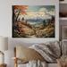 Loon Peak® Green Mountains Summer Peaks Pastoral IV On Wood Print Wood in Brown | 10 H x 20 W x 0.78 D in | Wayfair