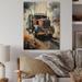 Williston Forge Red Semi Truck Custom Classic II On Wood Print Metal in Brown | 40 H x 30 W x 0.78 D in | Wayfair A3D233D3B1F8460DB238058CB80C3185