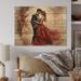 Millwood Pines Brender Wedding Couple Eternal Love On Wood Print Metal in Brown | 24 H x 32 W x 0.78 D in | Wayfair