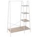 17 Stories Powells 40 Closet System Wire/Metal in White | 63 H x 40 W x 15.8 D in | Wayfair CD6D0201B3BF49A19E088B2FCF136949