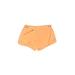 Under Armour Athletic Shorts: Orange Activewear - Women's Size Medium