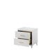 Casilda 2 Drawers Nightstand