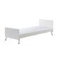 Lit 90x200 sommier inclus blanc