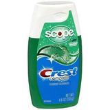 Crest Plus Scope Toothpaste Liquid Gel Minty Fresh - 4.6 Oz Pack Of 2