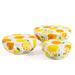 3PCS/Set Bowl Covers Reusable in 3 Size Stretch Cloth Fabric Bowl Covers Elastic Food Storage Covers Cotton Bread Bowl Covers Reusable Lids for Food Fruits Leftover