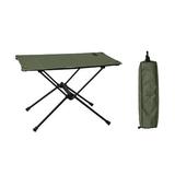 Arealer Folding Picnic Table Portable Camping Desk Aluminum Table for Picnic Hiking Camping Beach Cooking and Backyard Use