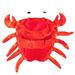 1pc Pet Costume Dog Adorable Clothes Crab Cosplay Coat Creative Pet Clothes (Orange Size M)