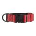 KONG Max HD Ultra Durable Neoprene Padded Dog Collar (Medium Red)