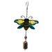 JPLZi Honeybee Wind Chime Garden Metal Wind Bell Tube Hanging Ornament For Indoor Decoration Outdoor Suitable