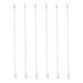 6 Pcs Vertical Blind Wand Venetian Blinds Pulling Rod Plastic Curtain Vertical Wand