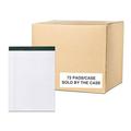 Roaring Spring Case of 72 of Legal Pads 8.5 x11.75 40 sheets of 15# Recycled White Paper Per Pad Micro-Perforated