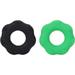 Hand Grip Strengthener Silicone Grip Strength Trainer Forearm Grip Workout Finger Exerciser Grip Strength Ring for Muscle Training 2pcs 50lb (Dark Green+Black)