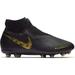 Nike Kids Unisex JR Phantom Vision Academy DF FG/MG Soccer (Little Kid/Big Kid) Black/Metallic Vivid Gold 1 M US Little Kid