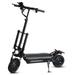 LISUEYNE Electric Scooter Max Speed 50MPH 50 Mile Long Range 60V 5600W Dual Drive 11 Tires Off Road Adult Electric Scooter LCD Display Folding Kick Scooter