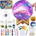 Paint Your Own Moon Lamp Kit Halloween Gifts DIY Space Moon Night Light Art Supplies Arts & Crafts Kit Arts and Crafts for Kids Ages 8-12 Toys Girls Boy Birthday Gift Ages 3 4 5 6 7 8 9 10 11 12+