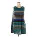 Egs Casual Dress: Teal Dresses - Women's Size 1X