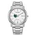 Men's Citizen Watch Silver Binghamton Bearcats Eco-Drive White Dial Stainless Steel