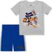 Toddler Gray Space Jam T-Shirt and Shorts Set