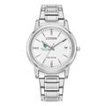 Women's Citizen Watch Silver Manhattan Jaspers Eco-Drive White Dial Stainless Steel