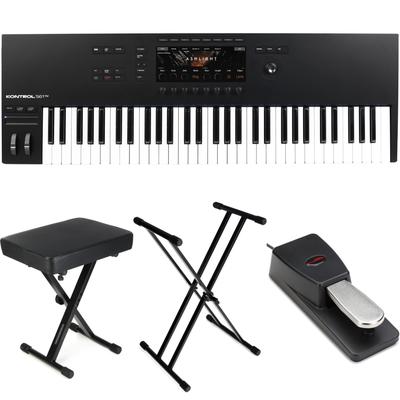 Native Instruments Kontrol S61 Mk3 61-key Smart Keyboard Controller Essentials Bundle