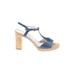 Anne Klein Heels: Blue Shoes - Women's Size 11