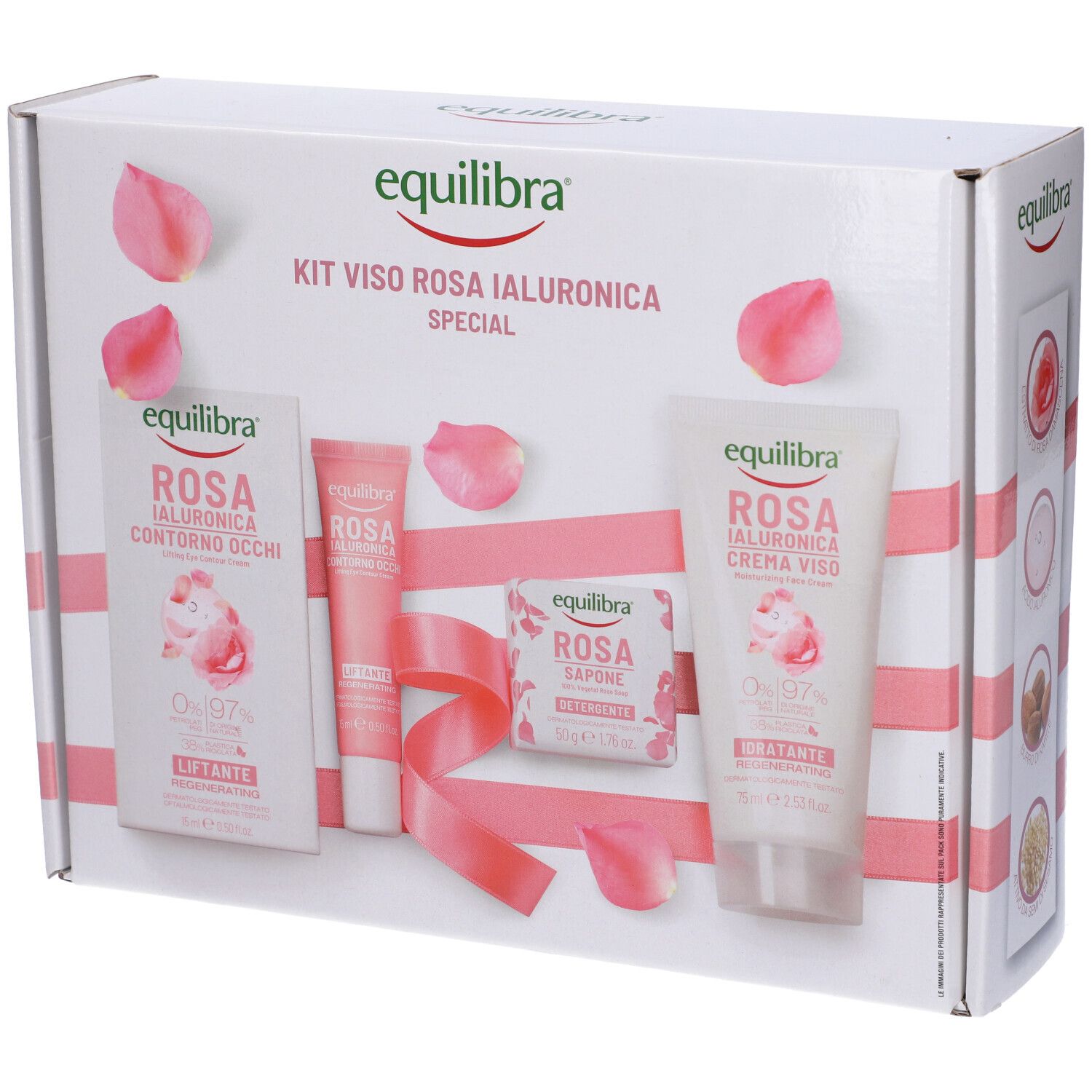 Equilibra® Kit Viso Rosa Ialuronica Splecial - Risparmia il 10% con co