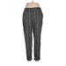 Nine West Dress Pants - High Rise: Gray Bottoms - Women's Size Large